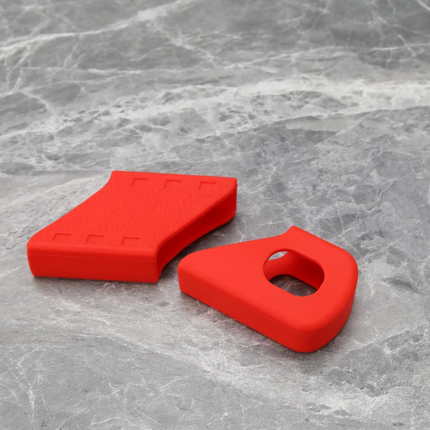 SING F LTD 2 Pair Bicycle Crank Cover MTB Protection Bicycle Sleeves Arm Boot Protector Dustproof Cover for Mountain Bike Red and Black image number 5