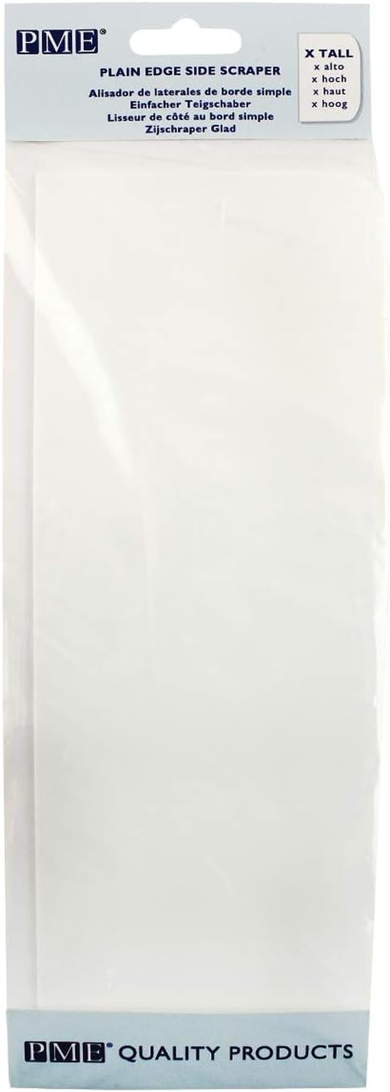 PME Plain Edge Side Scraper, Extra Large, 25 Cm Size