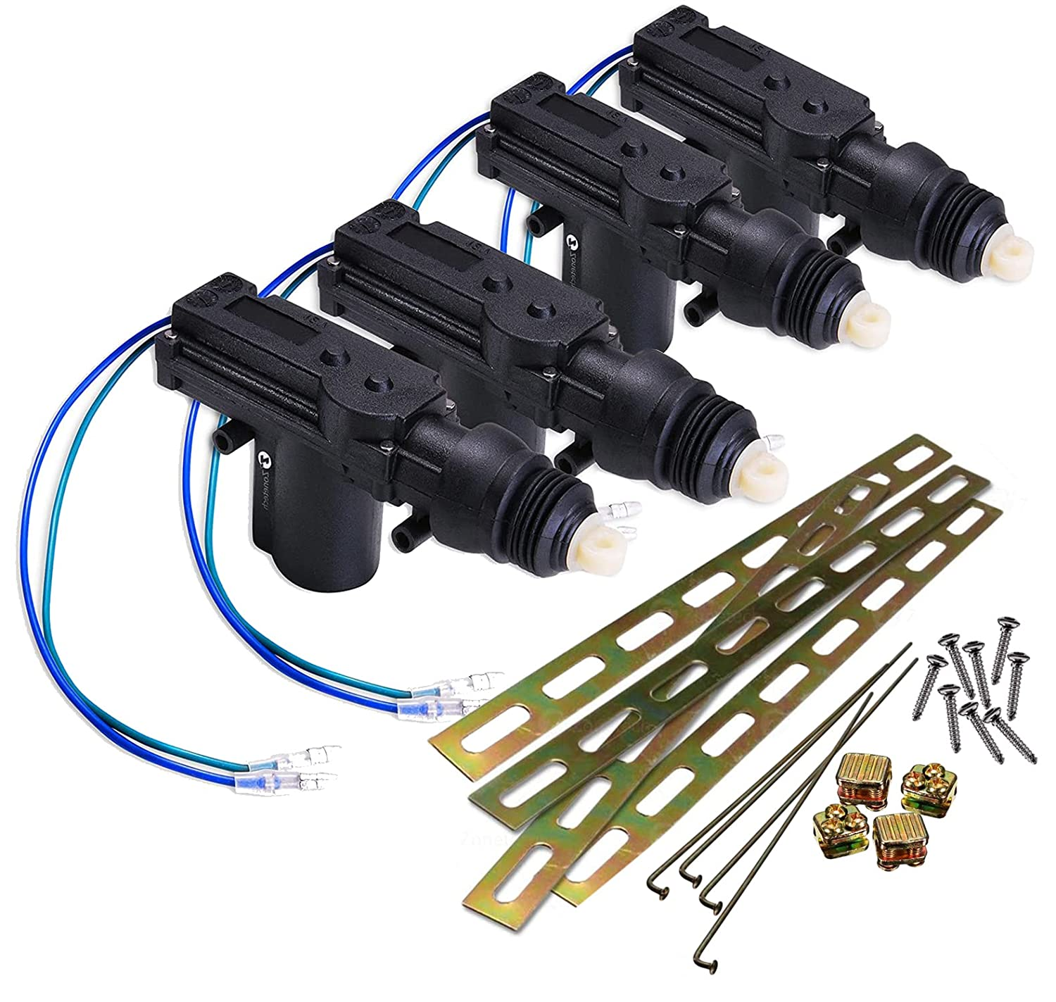 Zone Tech 4-Pack Universal High Power Door Lock Actuator - Premium Quality Heavy Duty Durable High Power Door Lock Actuator image number 6