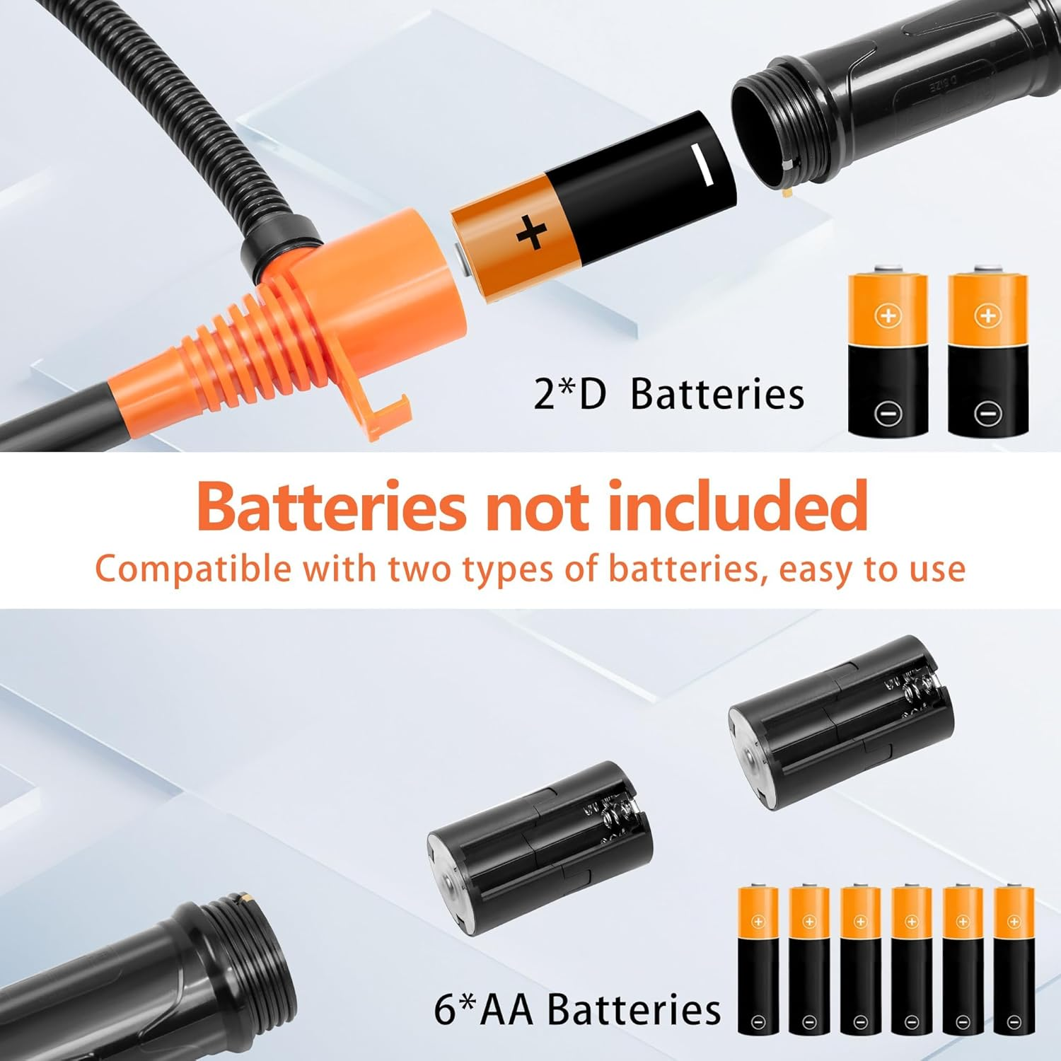 Portable Power Battery Pump, Battery Powered Siphon Fuel Transfer Pump for Gasoline, Fuel Oil, Diesel, Water, Battery Fuel Transfer Pump Suitable for Garages and Shops image number 2