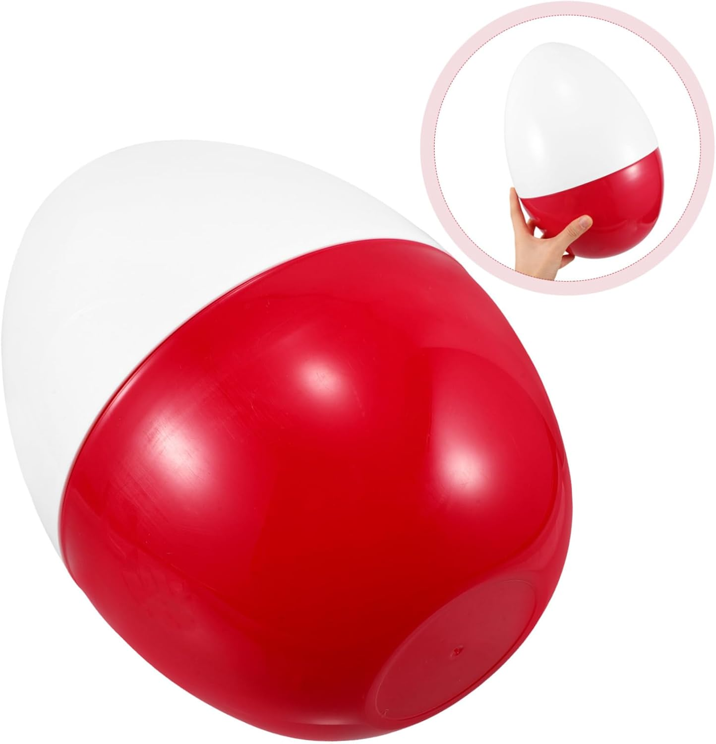 Cabilock Easter Celebration Giant Openable Plastic Egg for Girls Toys Decorations Party Favor image number 3