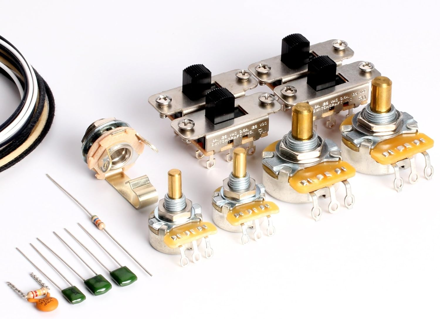 Toneshaper Guitar Wiring Kit for Fender Jaguar