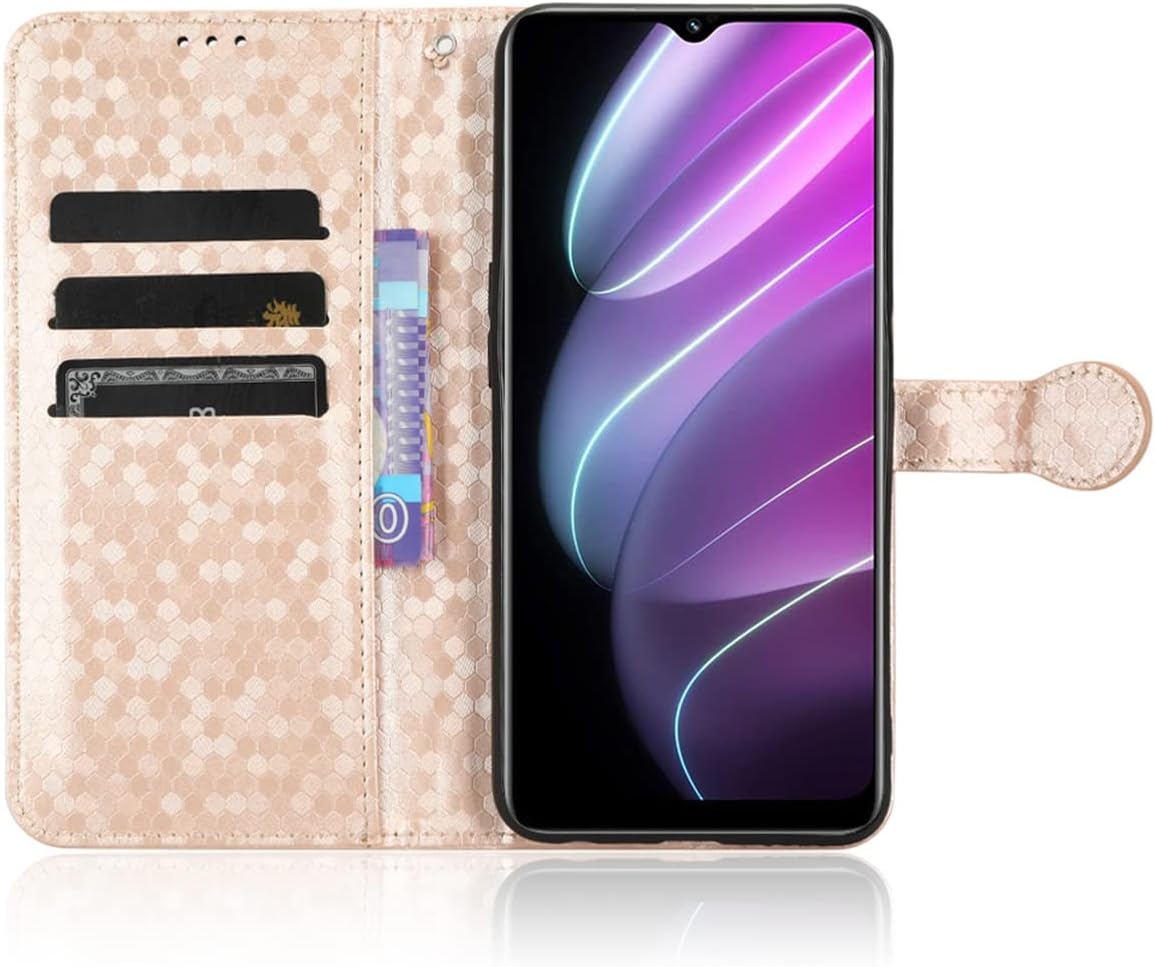 Ronrun for Oneplus Open/Oppo Find N3 Case, PU Leather Flip Wallet Phone Stand Case Cover with Credit Card and Holder Cover for Oneplus Open/Oppo Find N3 - Rose Gold image number 1