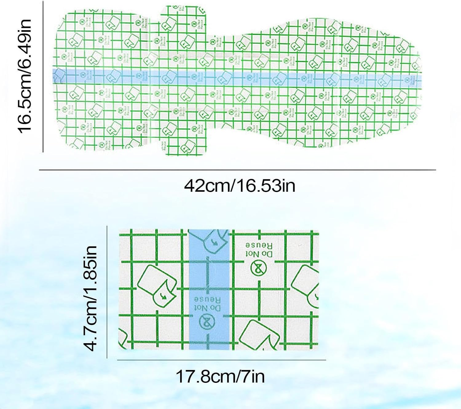 Waterproof Swimming Pads,Waterproof Skin Friendly Panty Liner - Secure Feminine Care Liners Comfortable for Daily Use Swimming Bath