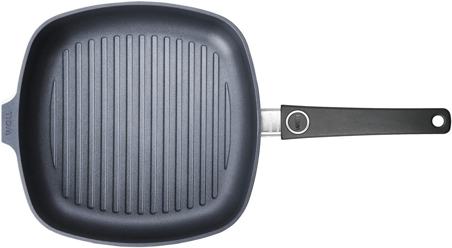 Woll Diamond Lite Fix Handle Conven Square Grill Pan 28Cm image number 2