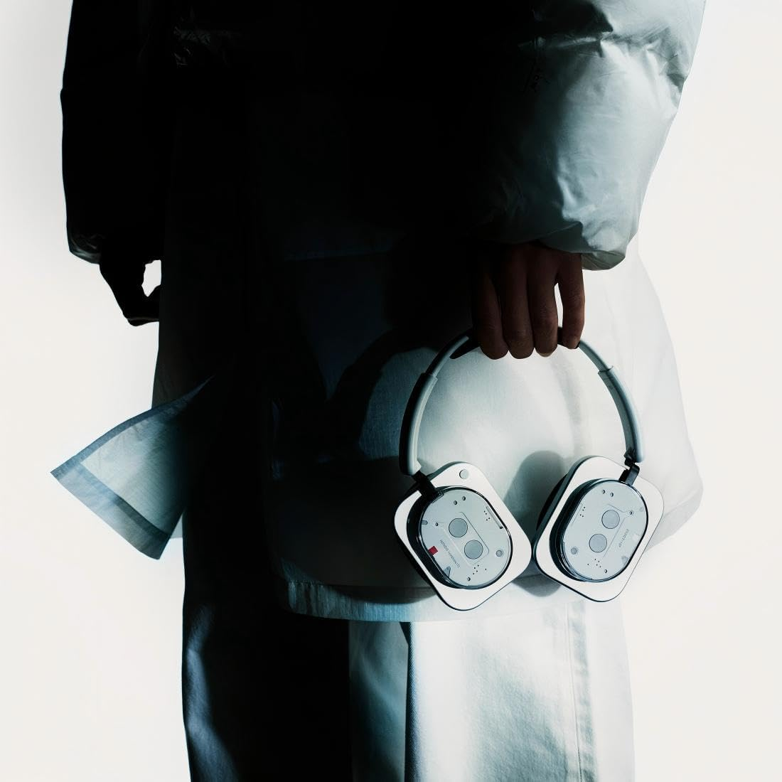 Nothing Headphone(1) Wireless Headphones, Hybrid Active Noise Cancelling over Ear Headphones with 6 MICS, Personalized Spatial Audio, Tuning by KEF, up to 80 Hours Play Time, Bluetooth Headset White image number 2