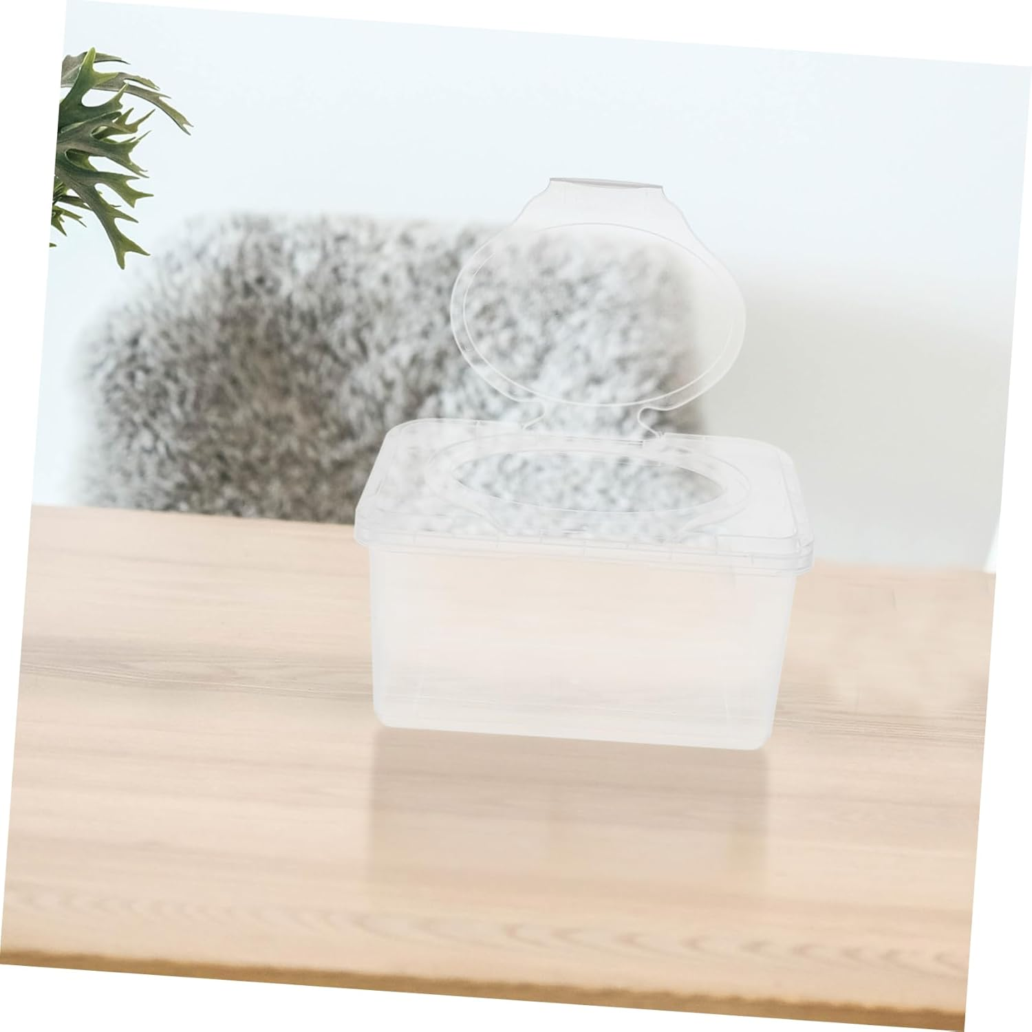 2Pcs Facial Tissue Box Refillable Wipes Dispenser Travel Car Bathroom Adhesive Organizer image number 6