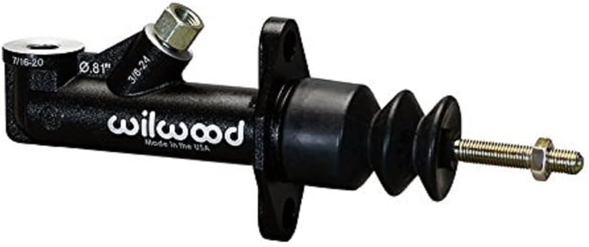 Wilwood WIL26015092 GS Compact Remote Master Cylinder, 0.81 Inch
