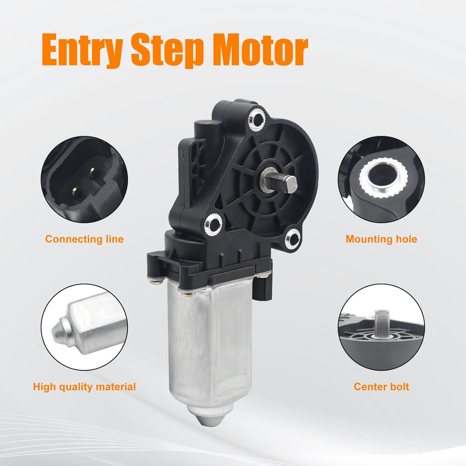 RV Gear Box Linkage + Motor for Kwi-Kee Electric Steps 676061 366043 1101428 2141001 379147 379160 image number 1