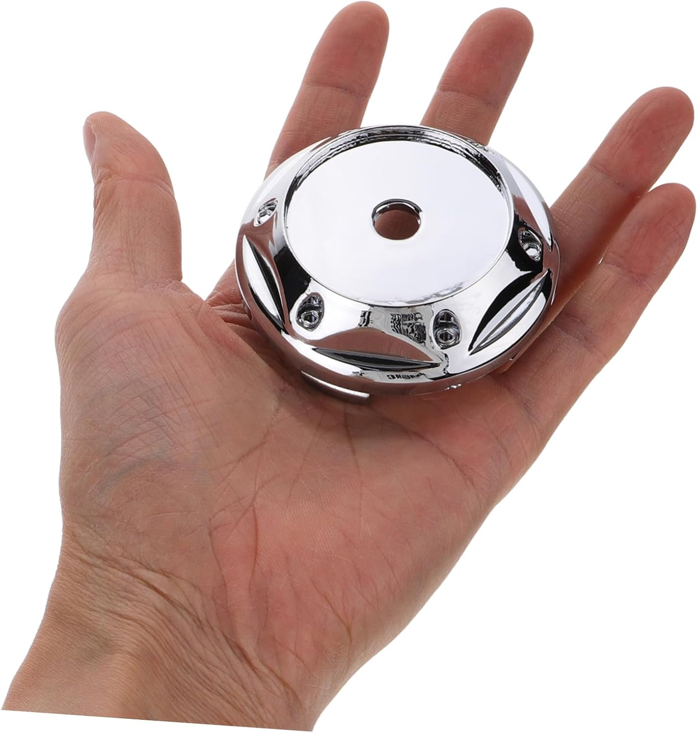 HONMEET 4Pcs Silver 68Mm Car Rim Caps Auto Wheel Center Covers Vehicle Hub Caps Replacement Accessory for Fit Cars image number 6