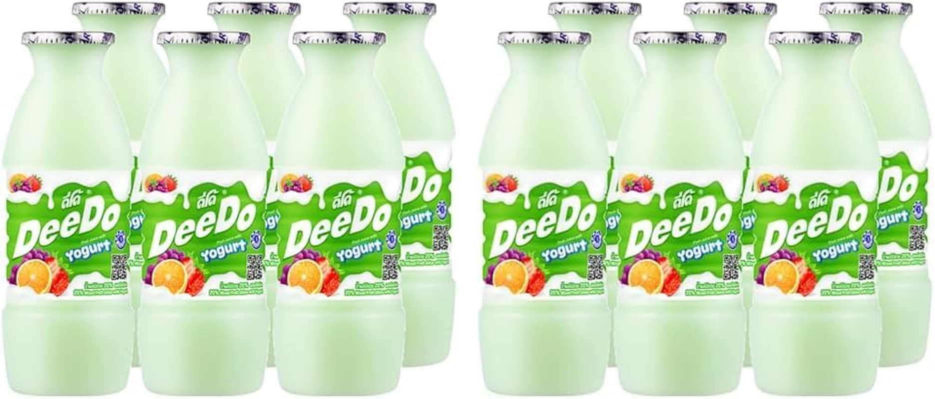Deedo Mixed Fruit Juice with Yogurt 150 Ml 6 Pack image number 1