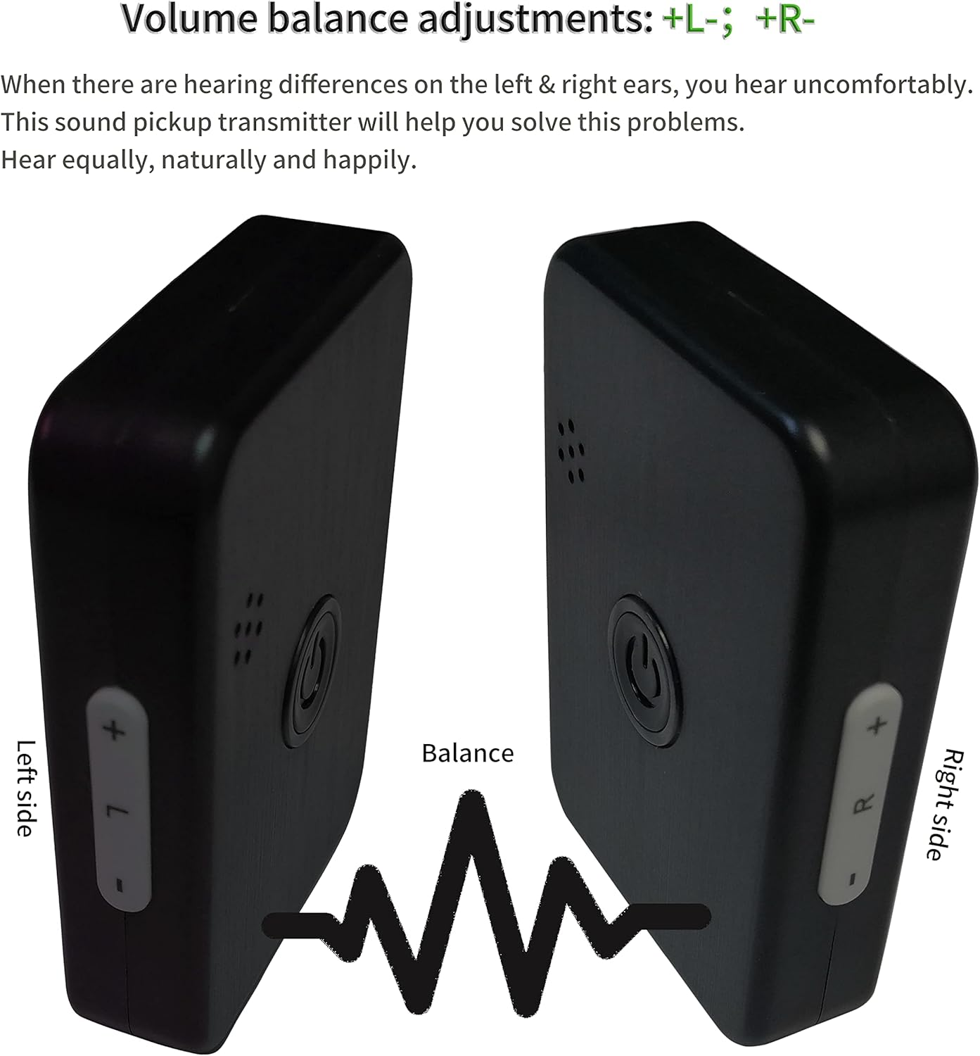 Wireless Bone Conduction Hearing Assist Impaired Headsets with Hearing Mic Sound Transmitter -Wireless TV Listening Headphones Earphones for Seniors & Elderly with Hearing Loss image number 4