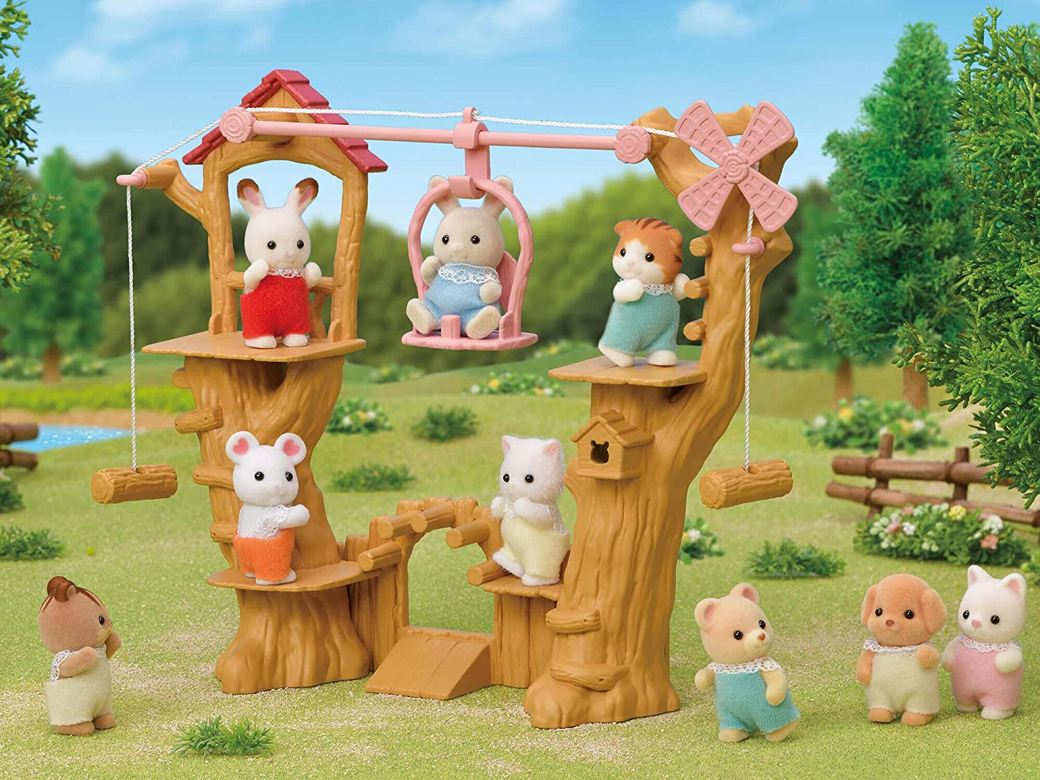 Sylvanian Families - Baby Ropeway Park image number 2