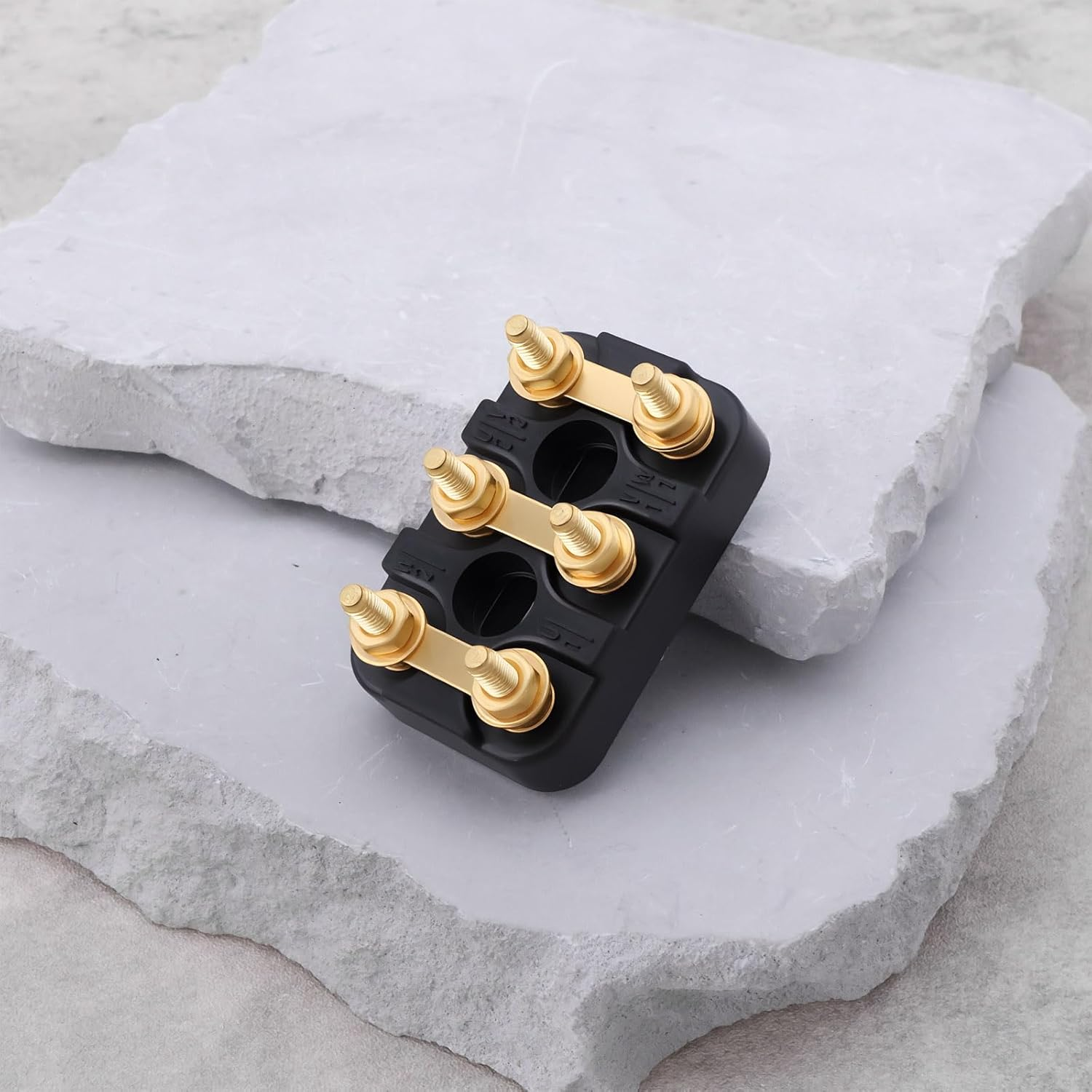 Be in Your Mind 2Pcs M4 Electric Motor Terminal Block 50X32Mm Suitable for Most Electric Motors Generators image number 1