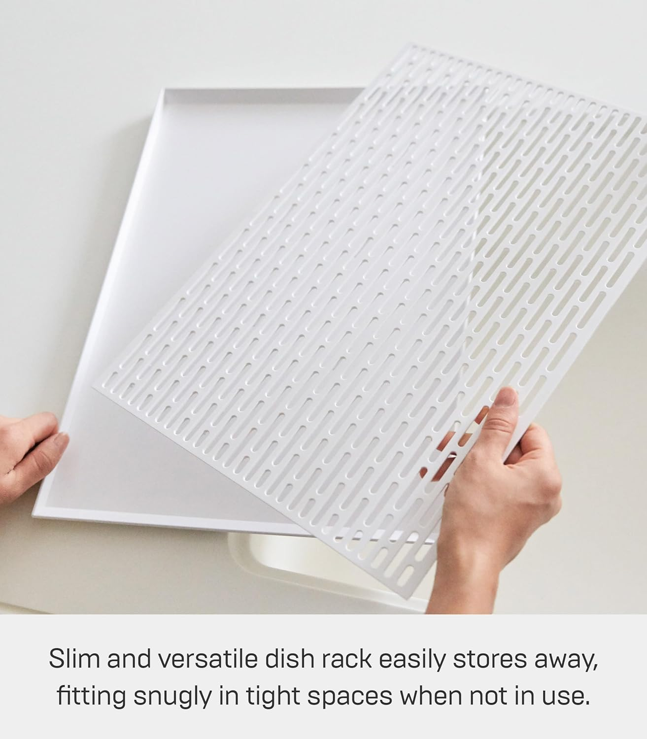 Tower Wide Glas & Mug Drainer WH