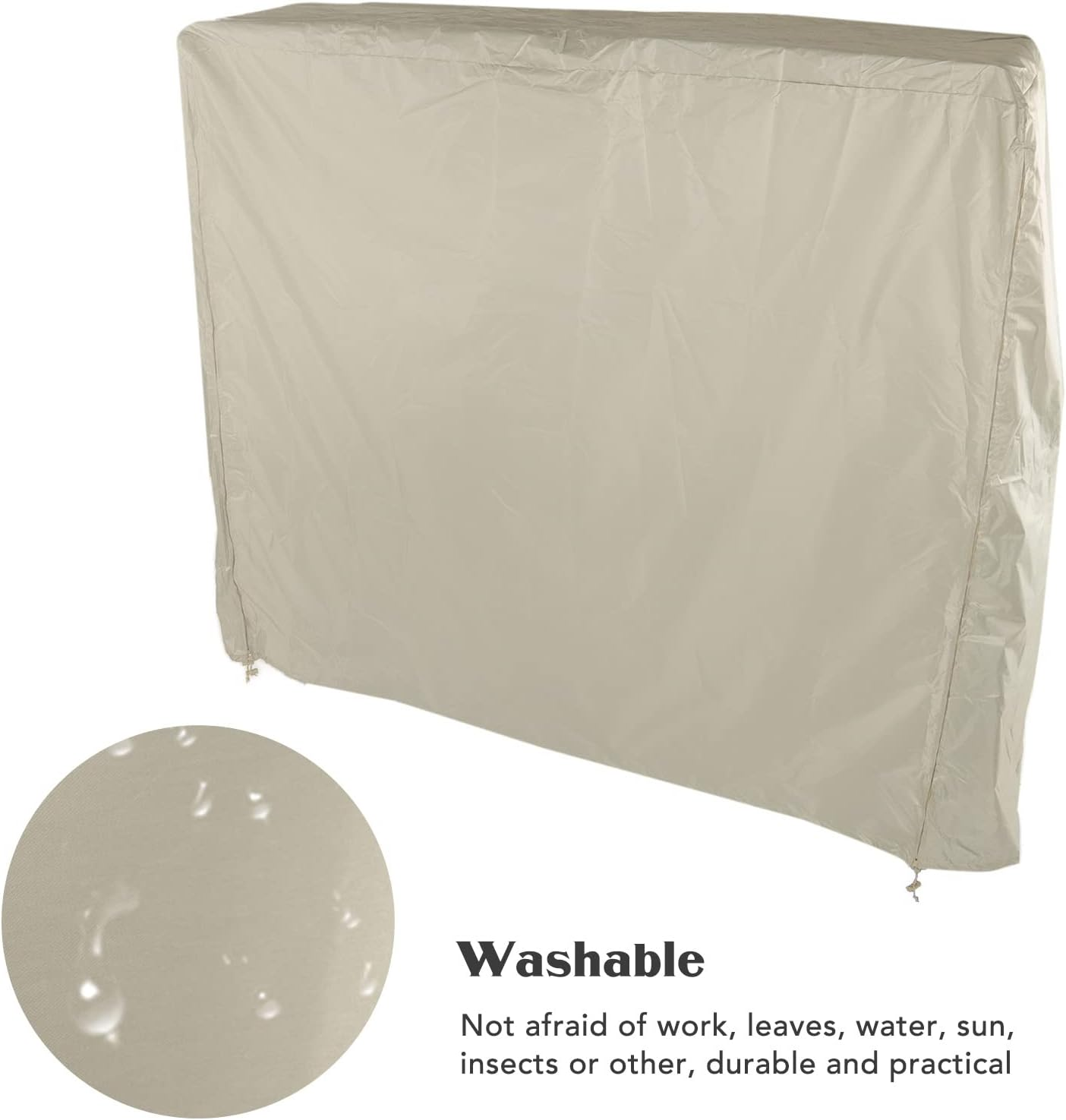 PLNG Pong Table Cover, 155X75X144Cm Dustproof Table Tennis Table Cover, Premium Heavy Duty Waterproof Cover for Outdoor & Indoor Folding Tennis Table image number 5