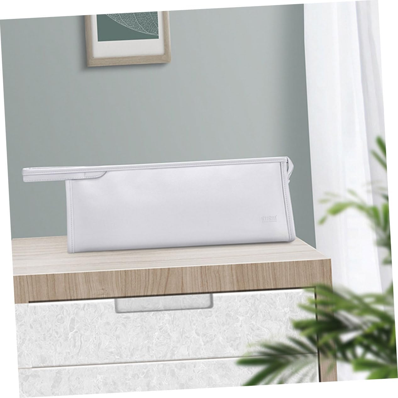 OFFIGAM Portable Hair Dryer Case Splash Dustproof Organizer Bag for Hair Curlers Accessories Capacity Lightweight Travel Storage image number 2