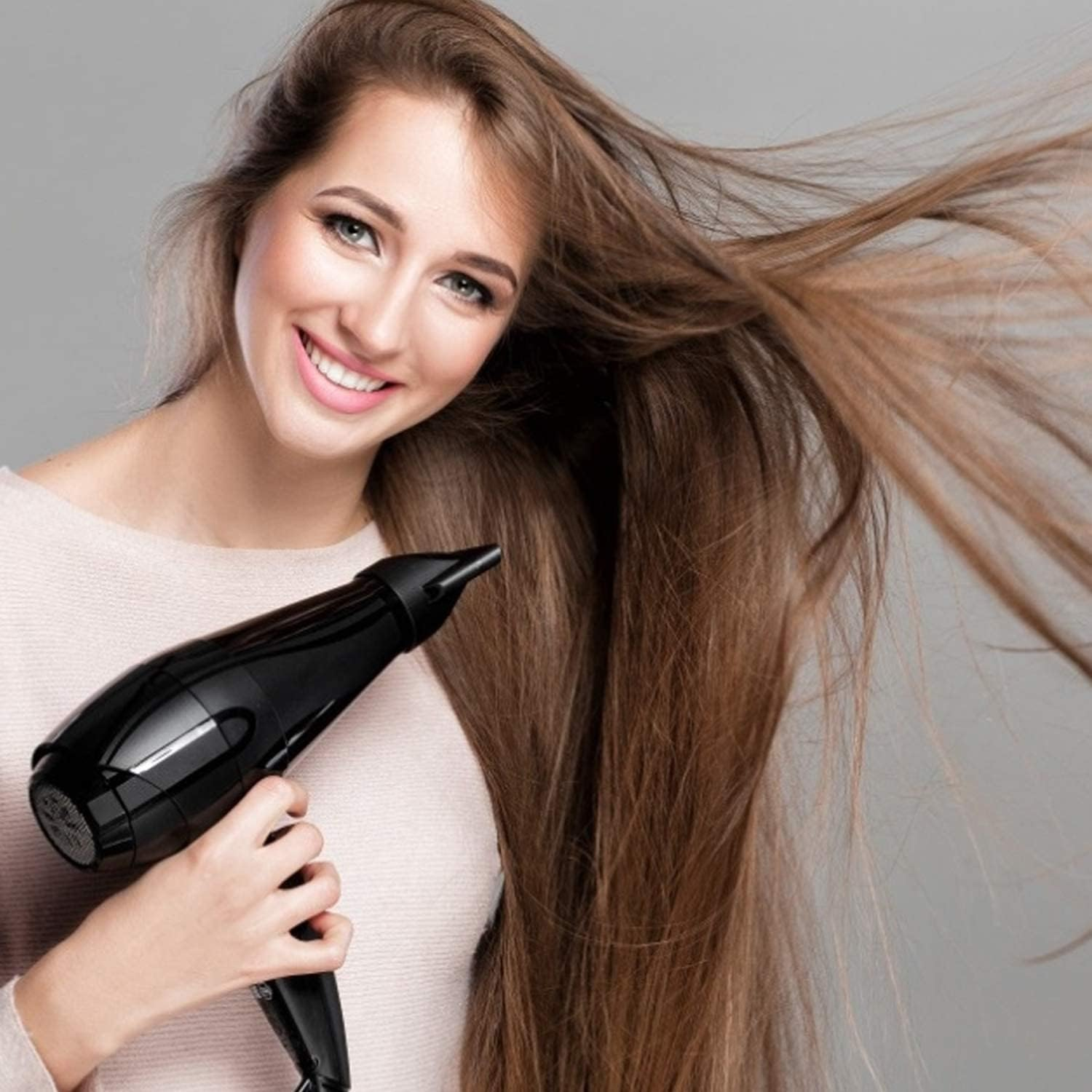 AUEAR, 2 Pack (Non-Universal) Professional Hair Dryer Nozzle for Diameter 1.77In Hair Dryer Diffuser Drying Cover Narrow Concentrator Attachment Replacement Hairdressing Salon Styling Tool image number 3