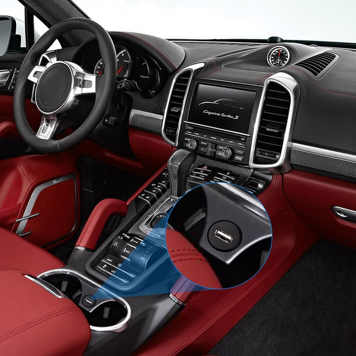 Universal Auto USB Extension Cable Dashboard Flush Mount for Car Radio Stereo Android Wince Head Unit DVD CD Media Player 3 Feet