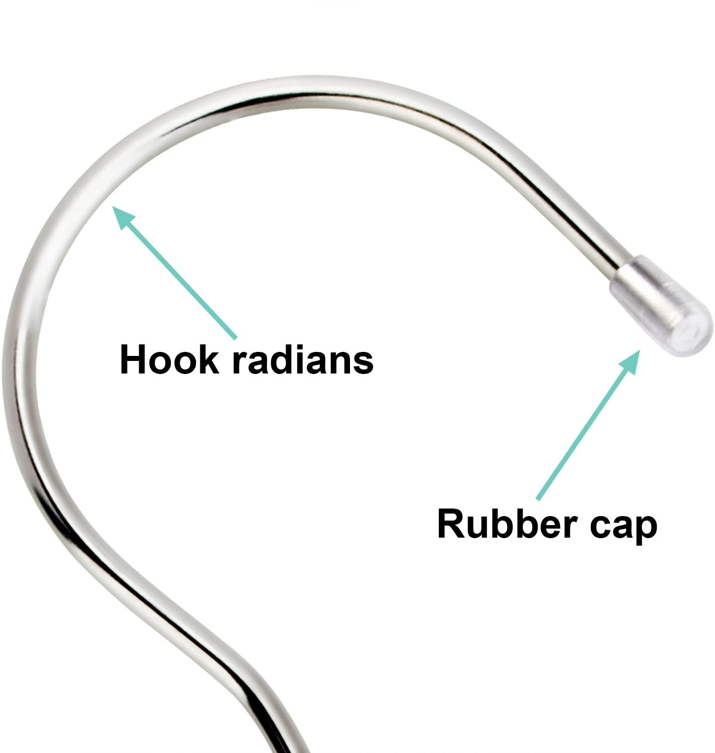 Wire Hangers 40 Pack Stainless Steel Strong Metal Wire Hangers Clothes 16.5 Inch by Timmy image number 5