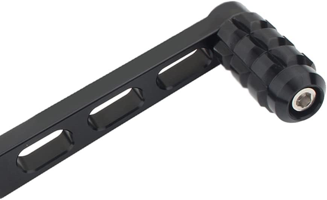 RAGBUSCLE Motorcycle Shift Lever Heel Toe Gear Shifter Shift Lever, 2 PCS Chrome Compatible with Harley-Davidson FL Softail 1986-2017, Touring 1988-Later, Trike Models 2008-Later, Chrome