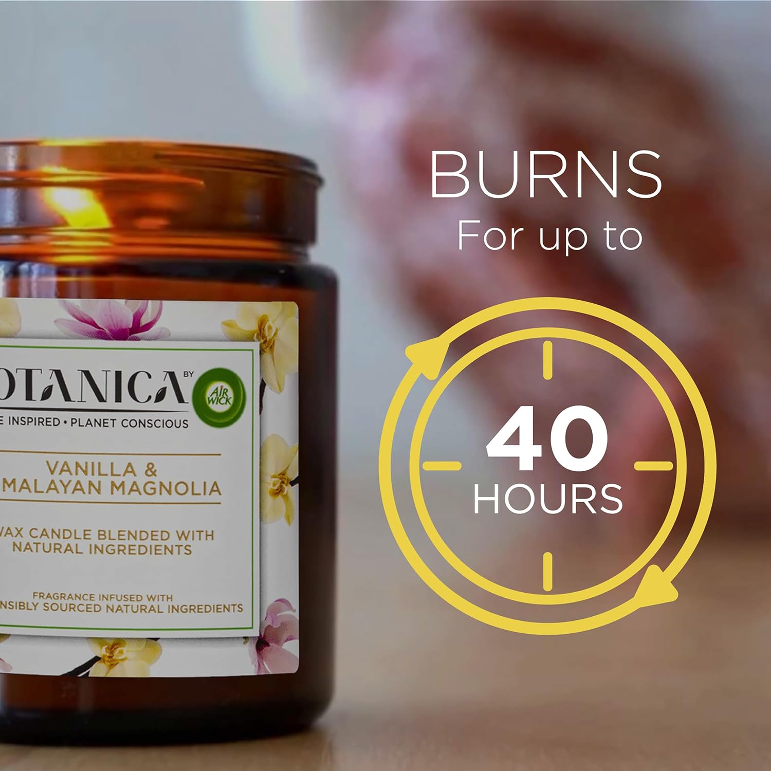 Botanica by Air Wick Vanilla & Himalayan Magnolia Plug-In Twin Refill 2 X 22Ml (Packaging May Vary) image number 6