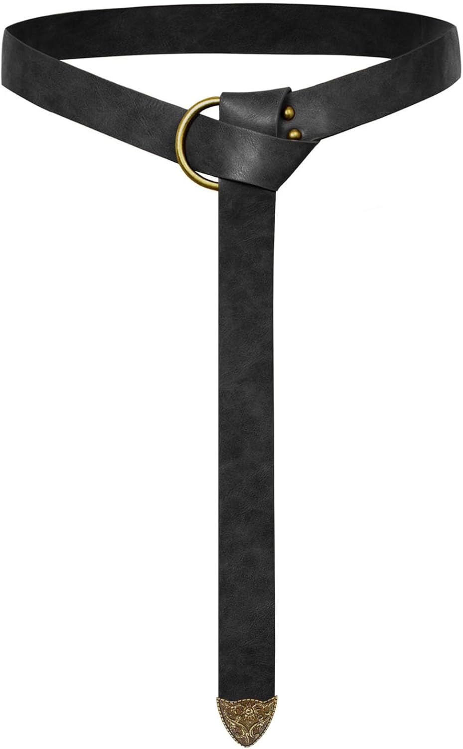 Scarlet Darkness Medieval Leather Belt Renaissance Accessory Pirate Viking Belt