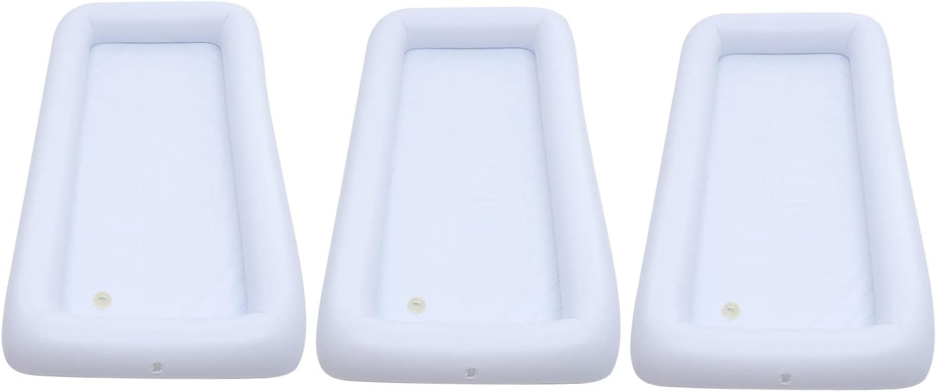 KOMBIUDA 3Pcs Inflatable Floating Salad Plate Pool Party Supplies Swimming Pool Drink Holder for Water Party Decoration image number 5