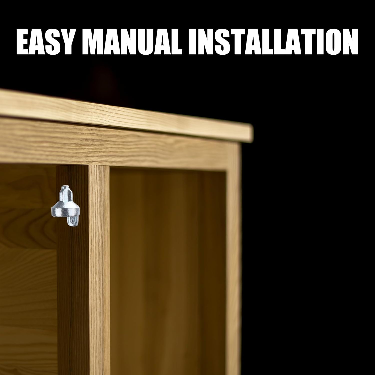 16 Pieces Shelf Support Pens, Zinc Alloy Cabinet Shelf Pens Bookshelf Pens for Shelves Shelf Support Pen Shelf Pen Compatible with IKEA Part 131372 Billy Bookshelf (Silver) image number 1