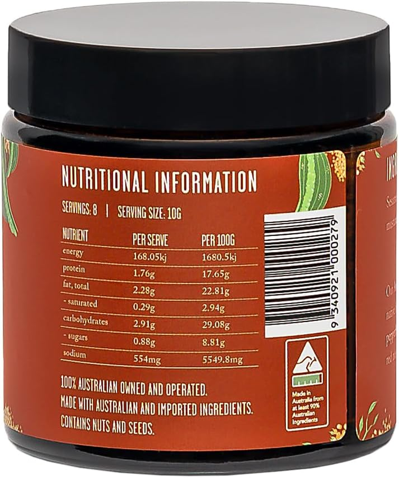 Australian Bush Spices - Red Meat Rub Glass 60G image number 2