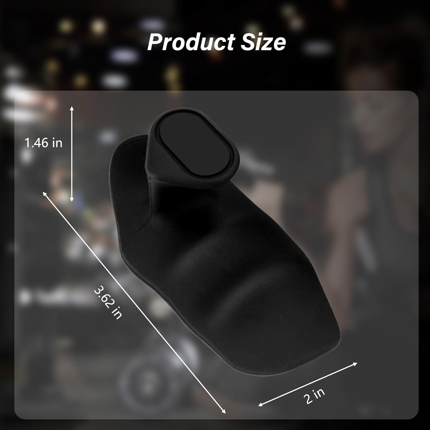 Gryp Weight Grip, Anti-Slip Grips for Weight Lifting, Rubber Rypt Grip for Men Women for Deadlifts & Bodybuilding, Workout Grips for Gym Training and Exercise,Gymgrip for Palm Protection image number 6