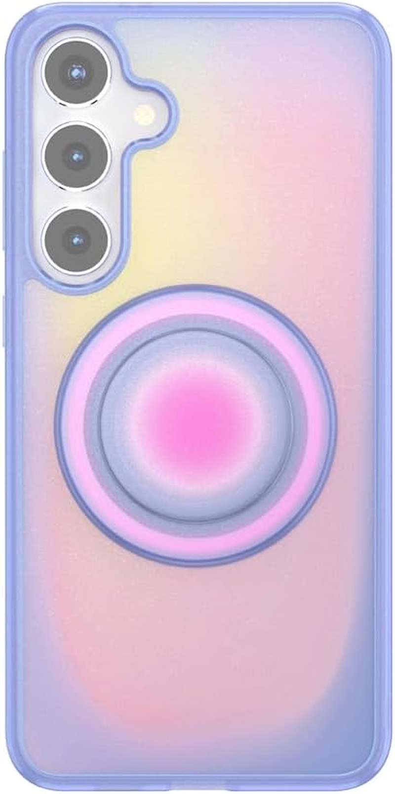 Popsockets Samsung Galaxy S24 Ultra Case Compatible with Magsafe, with Magnetic round Phone Grip Included, Phone Case for Galaxy S24 Ultra - Clear