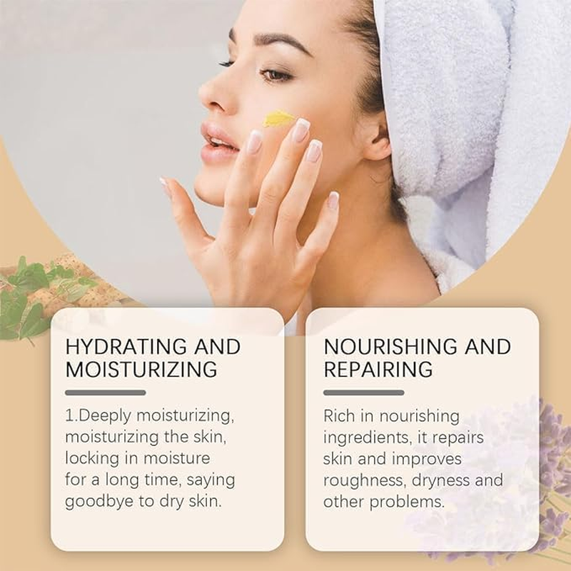 Organic Wild Yam Cream for Hormone Balance, Organic Concentra Wild Yam Cream, Natural Night Sweats Cream for Man & Women, Deep Moisturization 60G/2 Oz (3) image number 1