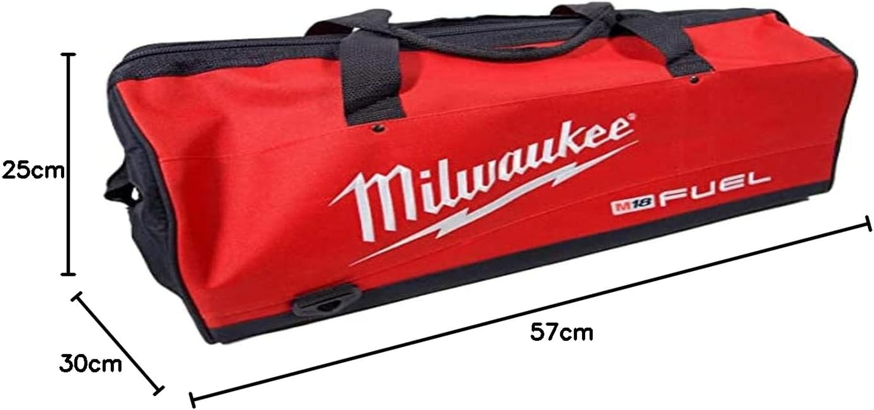 Milwaukee 4931411254 Large Contractors Bag (NO Wheels), Red