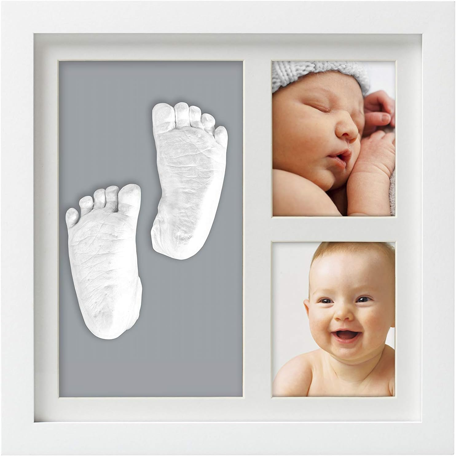 Pearhead Babyprints 3D Memory Kit, White image number 5