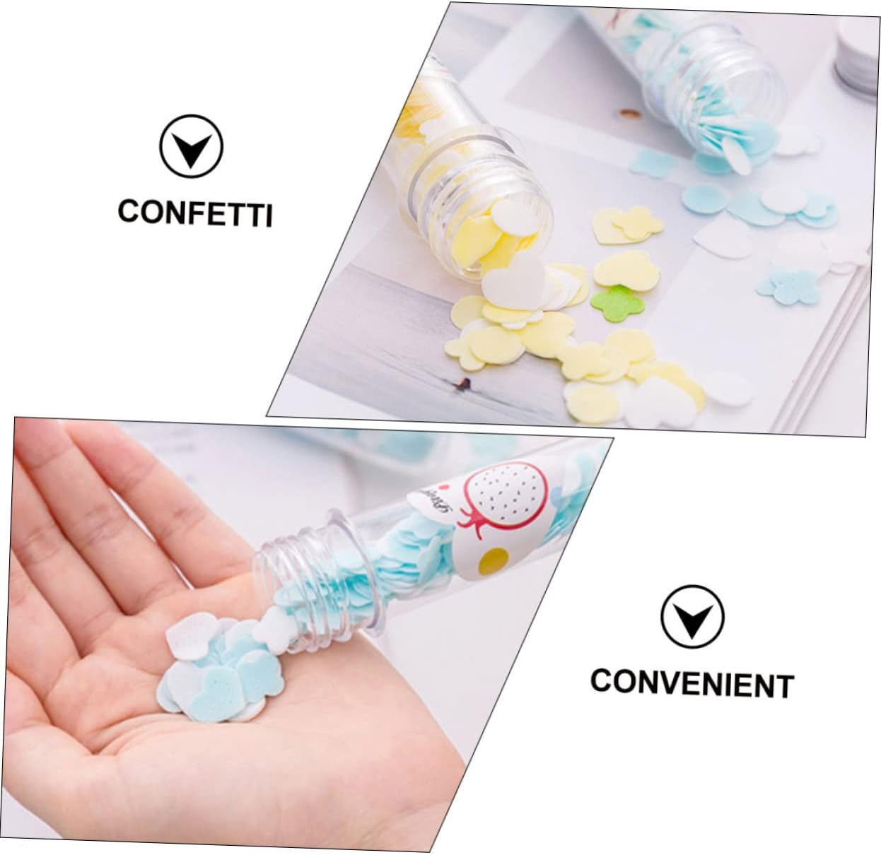 Yardwe 4Pcs Portable Scented Foaming Soap Slices Travel-Friendly Soap Flakes for Outdoor Hand Washing Disposable Bath Petals for Camping and Travel image number 5