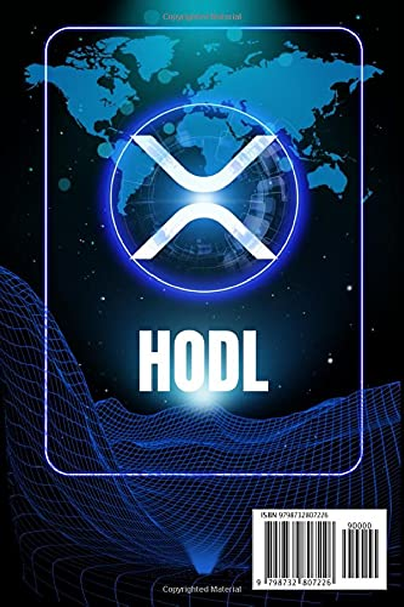 XRP Notebook: 120 Lined Pages 6X9 Notebook: Ripple XRP Cryptocurrency Paperback Blank Book | Crypto Password Journal | Password Manager | Gift (Volume 15) image number 1
