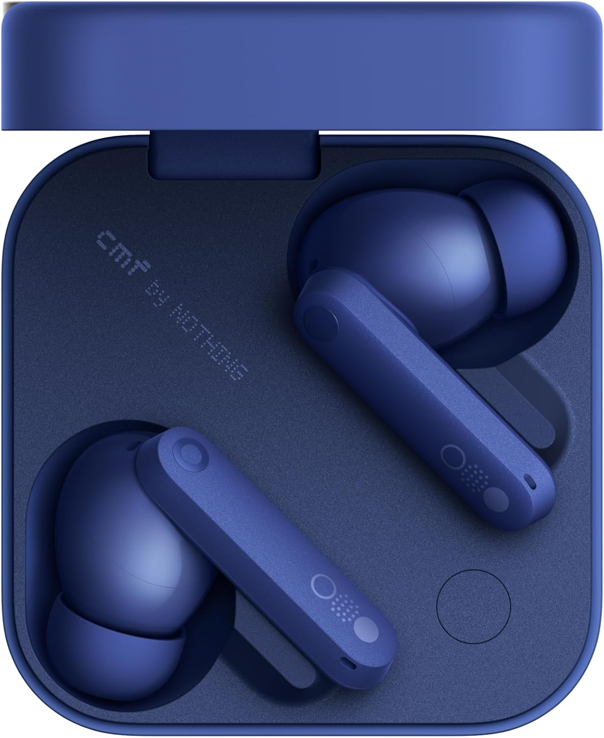 CMF by Nothing Buds Pro 2 Wireless Earbuds, Hi-Res Audio with LDAC, 50 Db Hybrid Noise Cancellation Earphones, Ultra Bass Technology, Bluetooth 5.3, 6 HD Mics Headphones, Blue