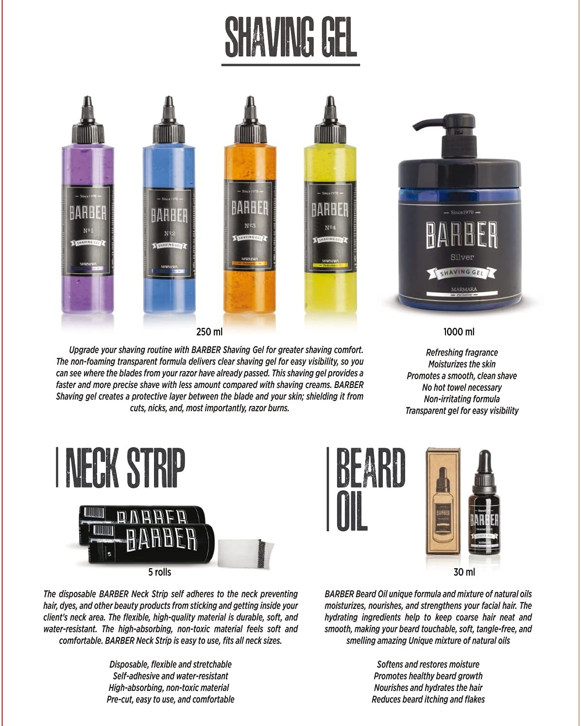 Barber Marmara Eau De Cologne No.6 Pink - Aftershave 250Ml image number 2