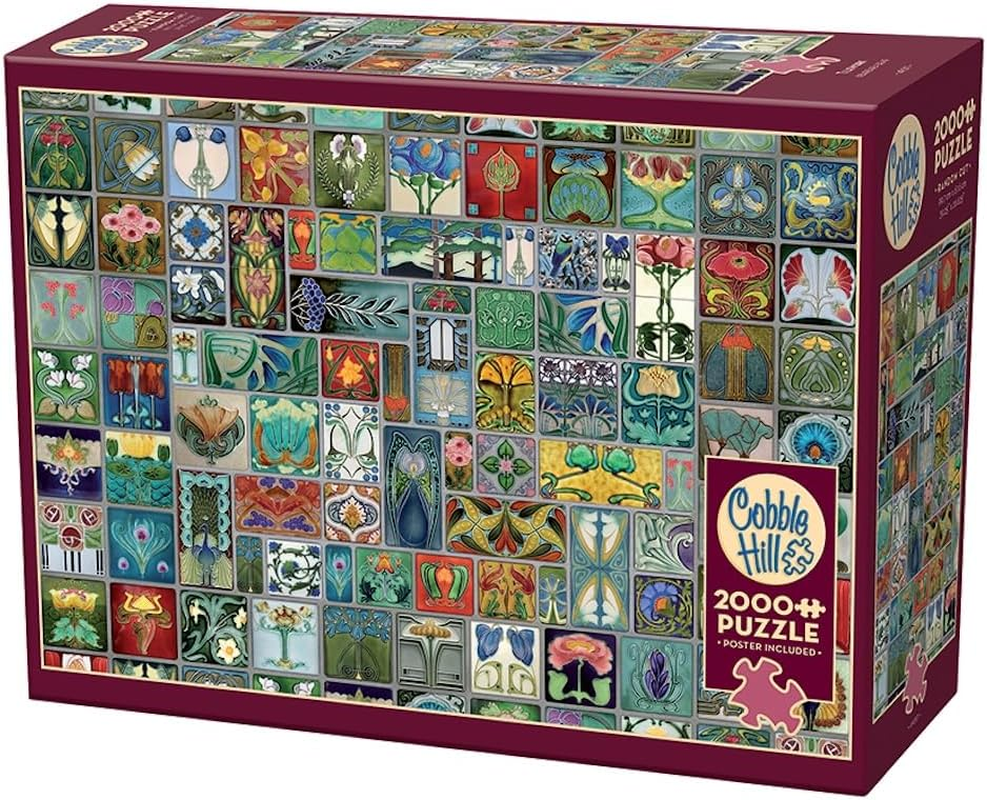 Cobble Hill Tilework Jigsaw Puzzle (2000 Pieces)