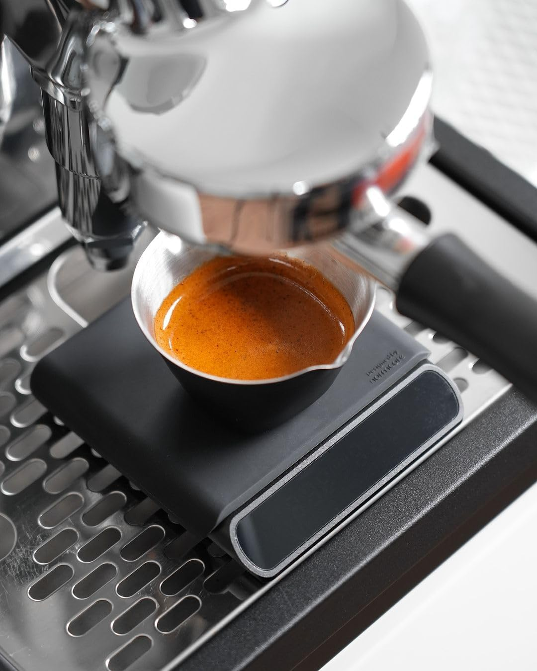 Normcore Espresso Measuring Cup, Espresso Shot Cups with Handle, Espresso Pouring Cup with Double Spout for Barista Tool Accessories, 1Mm Thick, 304 Stainless Steel, Matte Black image number 4