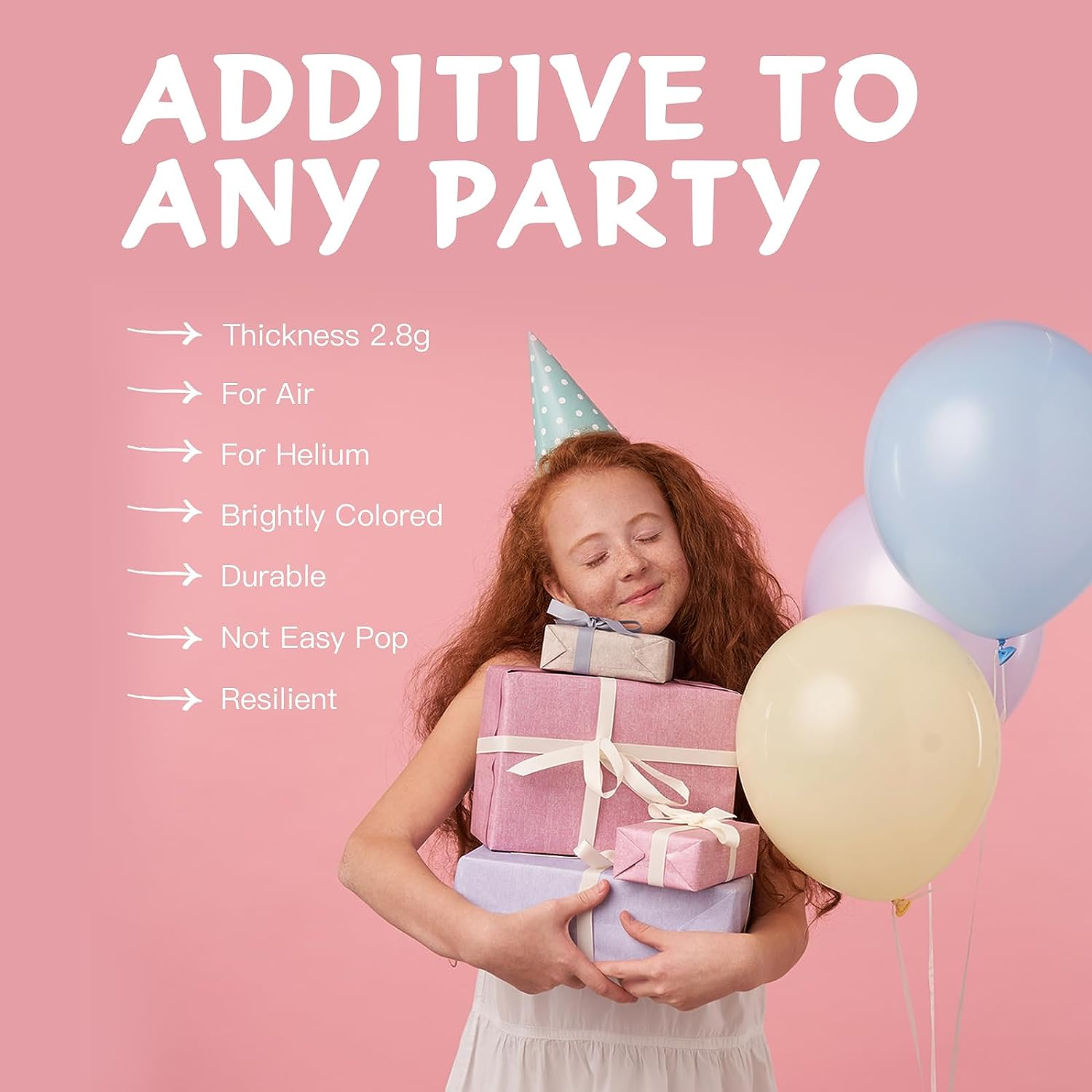 YALLOVE Latex Balloon Assorted Color, Set of 120, 12 Inch for Helium or Air Use, Thickened Balloons for Baby Shower Birthday Grad Party Arch Stand Decorations（120 PCS, 30.5CM）