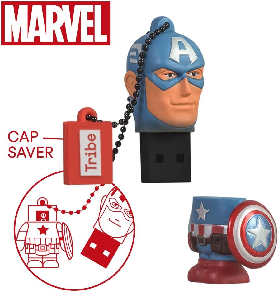 Tribe FD016501 Marvel - Captain America 16 GB USB Flash Drive image number 4