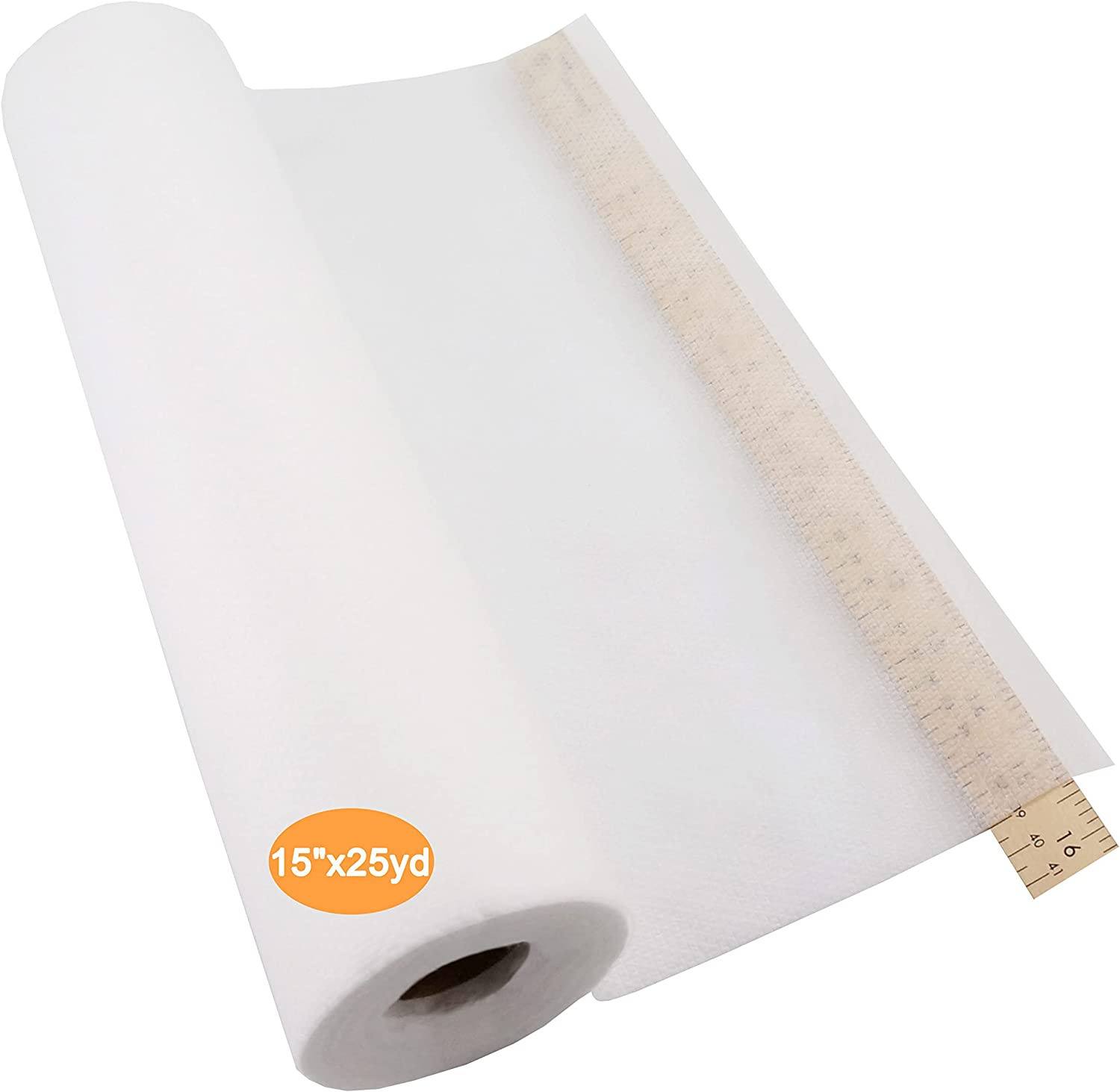 New Brothread No Show Mesh Machine Embroidery Stabilizer Backing 12" X 10 Yd Roll - Light Weight 1.8 Oz - Cut into Variable Sizes for Machine Embroidery and Hand Sewing image number 3