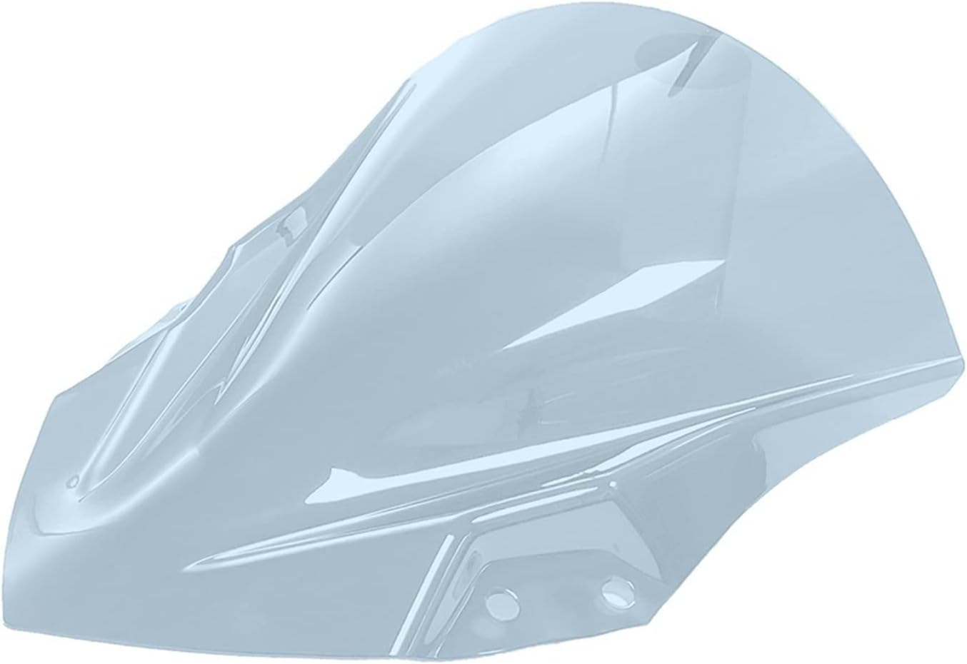 XINMINGYUE Ninja400 Motorcycle PC Plastic Windscreen Windshield Baffle Wind Deflectors Fit for Kawasaki Ninja 400 2018-2022 Headlights Motorcycle(Black) image number 1