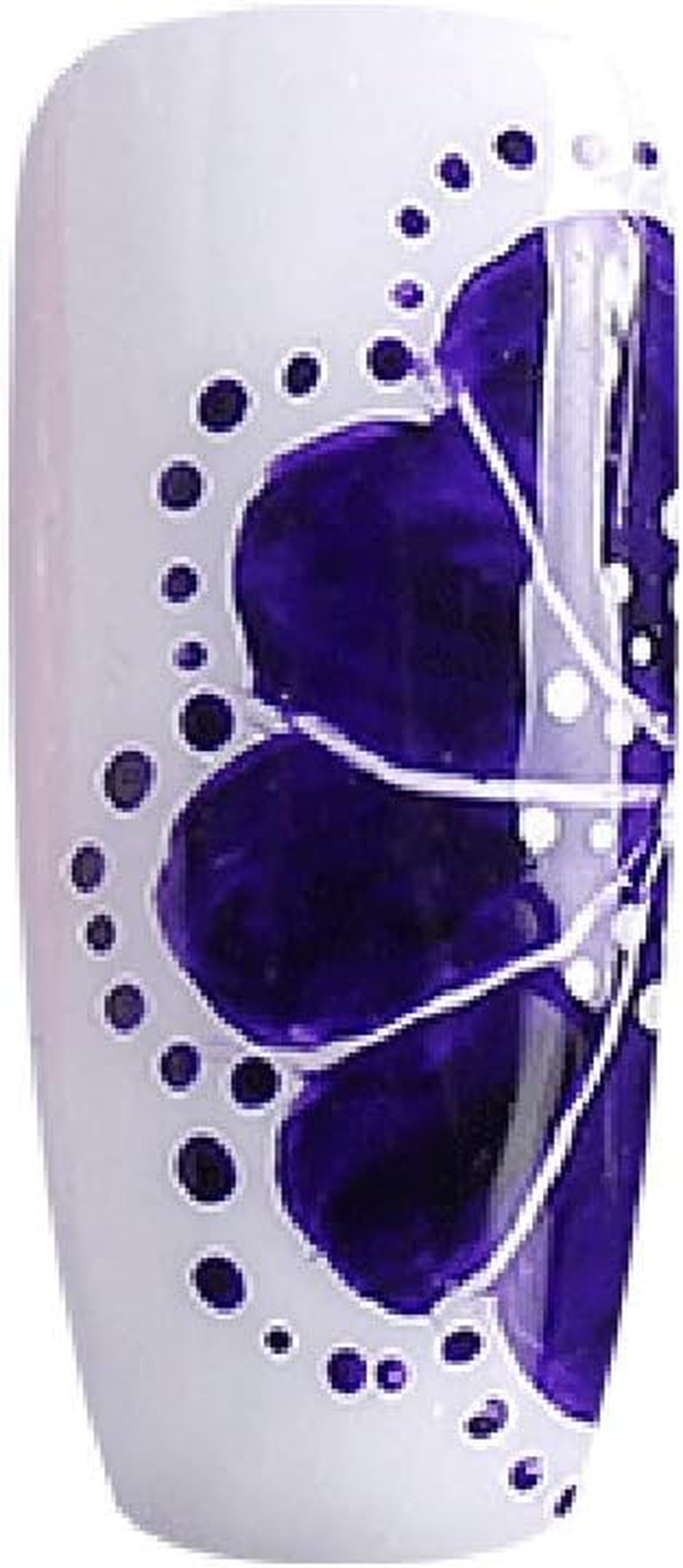 Bluesky Gel Nail Polish, Nail Art Gel Paint, Purple 08, 8 Ml, Gel Nail Polish, Nail Art Gel Purple, Colour Gel for Nail Design (Curing under UV LED Lamp Required), 8 Ml - Purple image number 6
