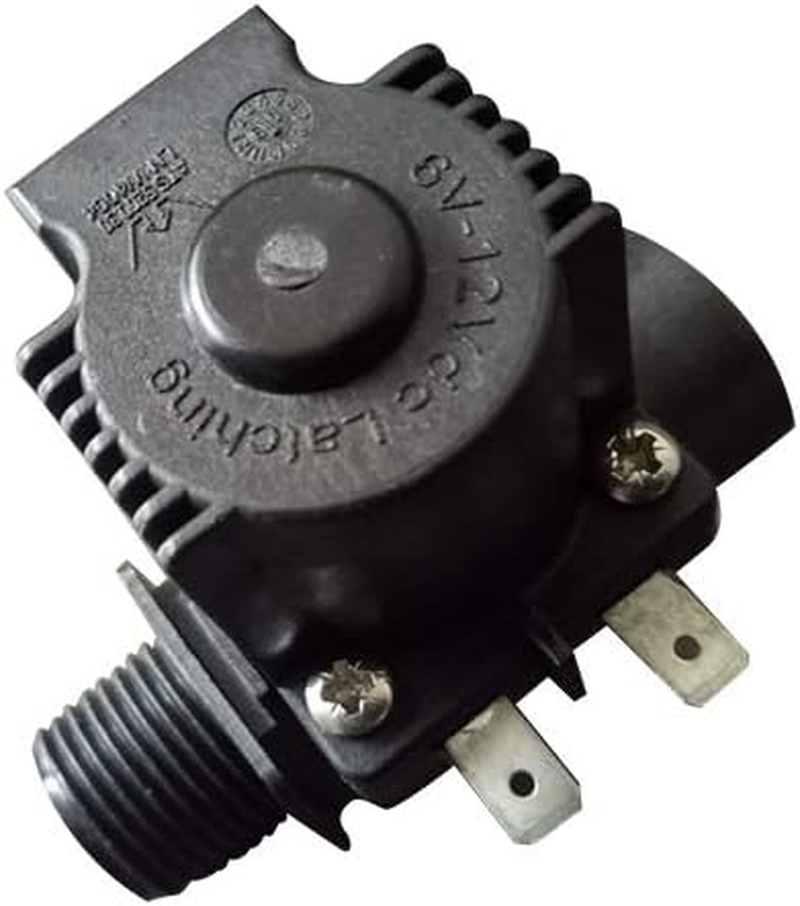 6V-12V DC Latching Solenoid ATS 5200.30 LN W 4004 Normally Closed - 1/2" Inch