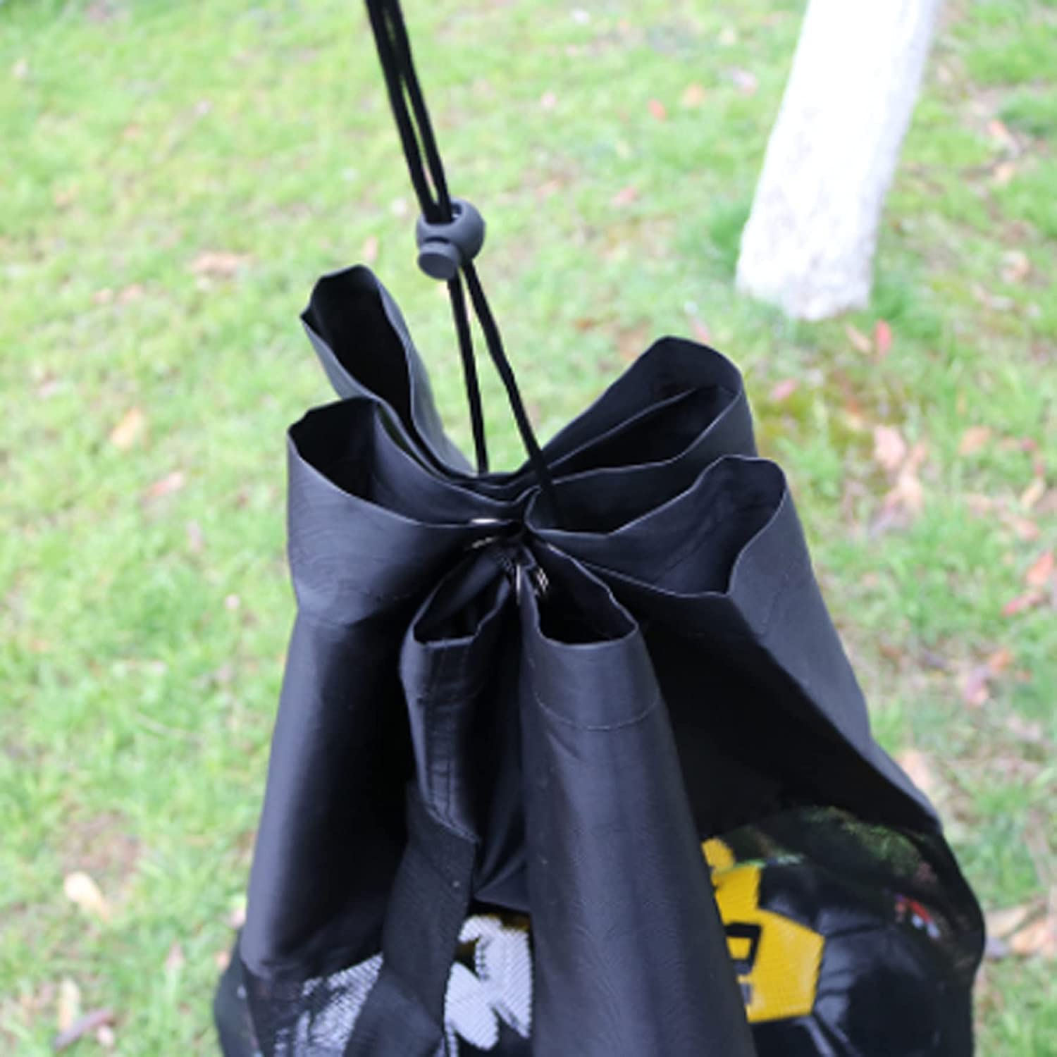 Extra Large Ball Bag Heavy Duty Mesh Soccer Ball Bag,Yenghome Drawstring Bags Hold Equipment for Basketball, Volleyball, Baseball,Football,Sports image number 3