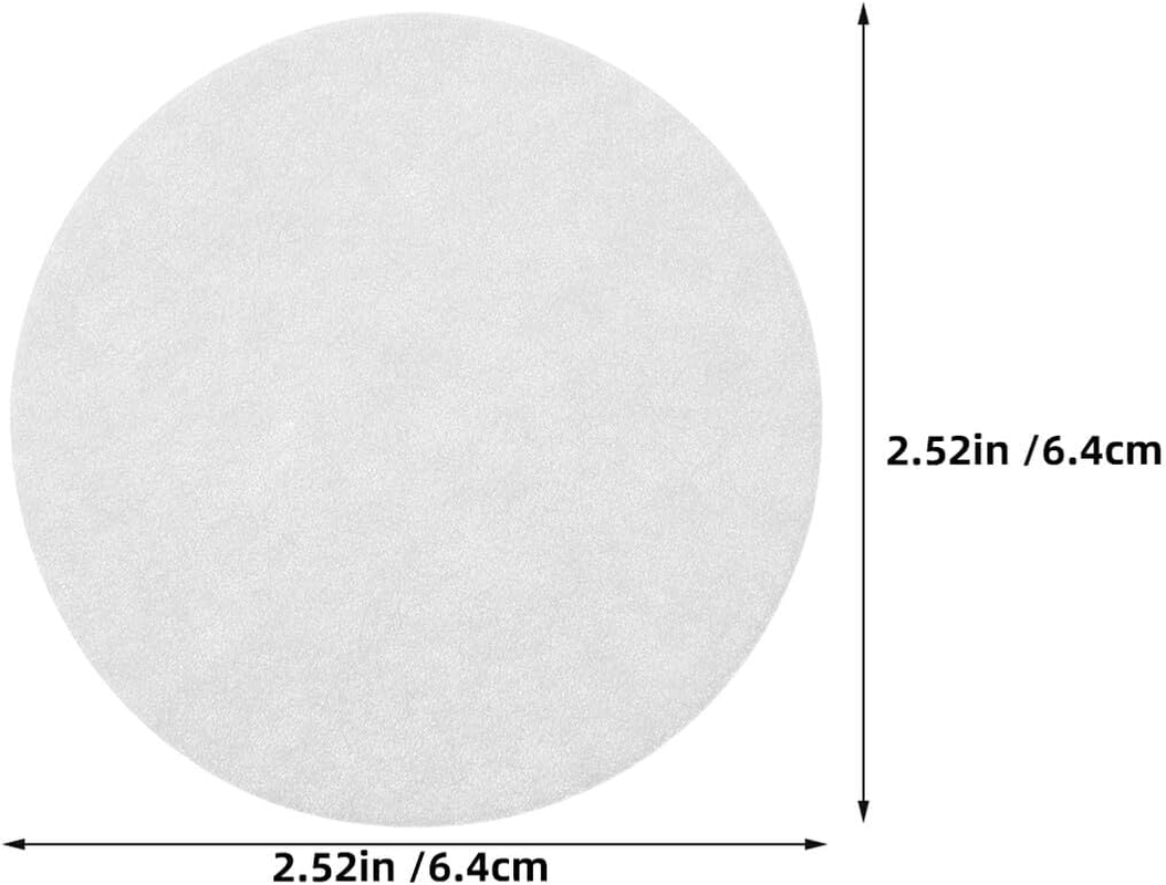 HOODANCOS 600Pcs Coffee Filter Papers round Disposable Filters for Espresso and Drip Coffee Makers Fit Quick Cleanup Brewing Accessory image number 3