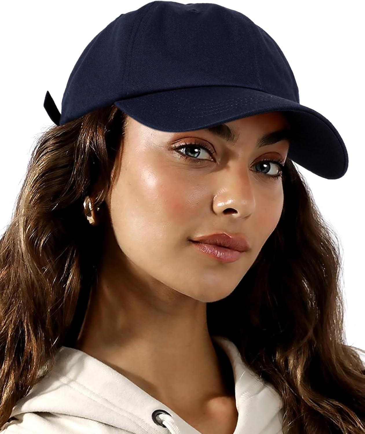 Womens Satin Lined Baseball Cap Exclusive Sport Strapback Hat for Men Unisex Versatile Vintage Dad Hat